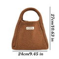 Cozy Knit Mini Tote