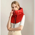 Down-Guard Hood Scarf