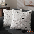 Haunt fur pillow covers