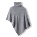 Valoise Wool Turtleneck Poncho
