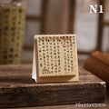 Mini Desk Calendar