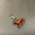 3D Resin Horse Keychain