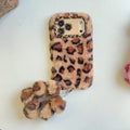 Wildmuse Plush Leopard iPhone Cases Holder Cover﻿﻿﻿﻿