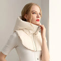 Down-Guard Hood Scarf