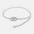 House Crystal‑Emblem Chain Belt