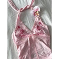 Orchid Lace Halter Cami