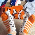 Cute Split-Toe Cartoon Socks