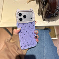 Matte Polka Dot Cat-Ear Case