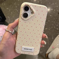 Heart Camera Leather Phone Case