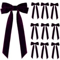 EverRed Velvet Garland Bow Set (10-Pack)