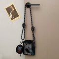 Mesh Utility Crossbody Bag