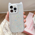 Glitter Jelly Cat-Ear Case
