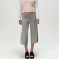 Foldline Gaucho Pants