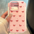 Red Bow Matte Phone Case