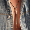 Zipper Pull Necklace
