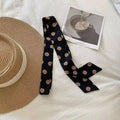 Polka Dot Skinny Scarf