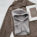 Knitted Hooded Scarf