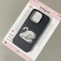 Cygnelle Swan Cameo iPhone Case