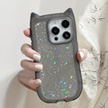 Glitter Jelly Cat-Ear Case
