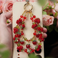 Garden Bead Wrist Phone Charm