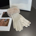 Margot Fur-Trim Gloves