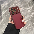 Caulden Litchi Leather Camera Window Phone Case