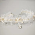 Lacebound Heart Choker