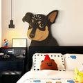 Peeking Pet Wall Clock