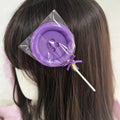 Button Pop Hair Clip