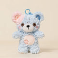 Button Bear Plush Keychain