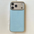 Polka Dot Silver Phone Case