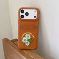 Rosavere Meadow Bloom Card Pocket Phone Case