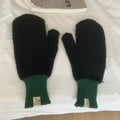 Frost Plush Knit Mittens