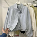 Rook Cropped Stand‑Collar Jacket