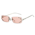 Star Rimless Sunglasses