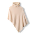 Valoise Wool Turtleneck Poncho