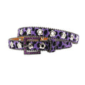 Dalaria Leopard Rhinestone Belt