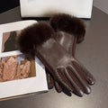 Margot Fur-Trim Gloves