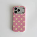 Veloura Dot Matte Polka iPhone Case