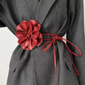 Rovelle Rosette Wrap Belt