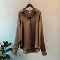 Velvetine Silk Blouse