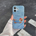 Bluehour Sunday Stitch Card Pocket Phone Case