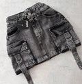 Lourve Denim Skirt