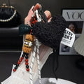 Lark & Loom Love‑Loop Beaded Lanyard