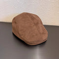 Montparnasse Newsboy Adjustable Suede Beret