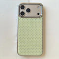 Polka Dot Silver Phone Case