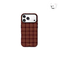BearBear Plaid Double-Layer Phone Case