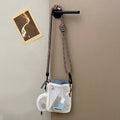 Mesh Utility Crossbody Bag