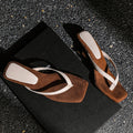 Valencelle Couture Wedge Slides