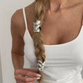 Metal Braid Elastic Headband